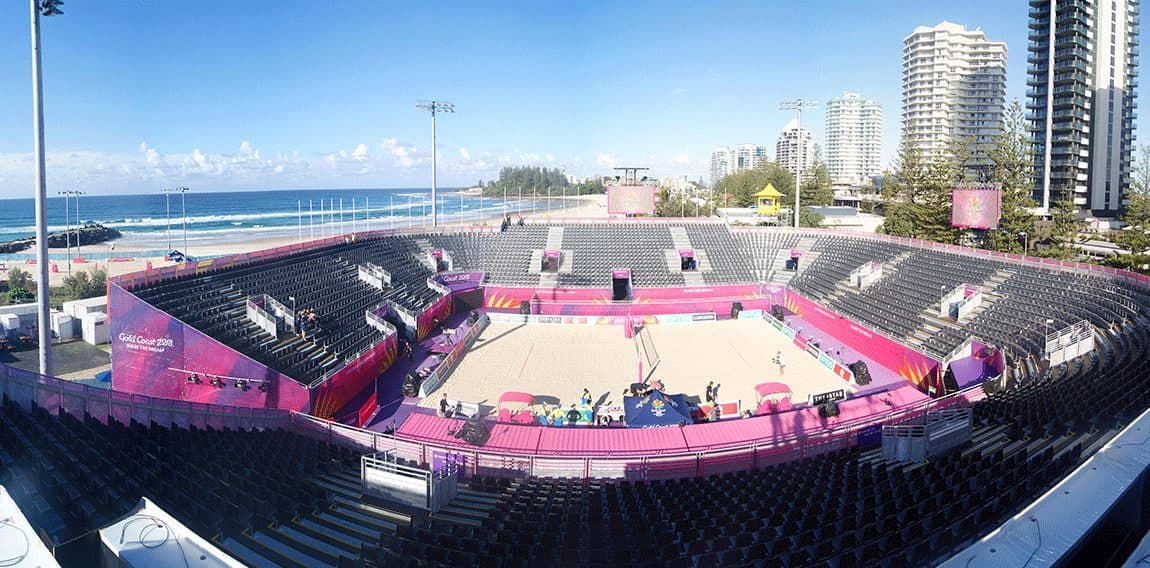 Arène de beach-volley des Jeux du Commonwealth de Gold Coast